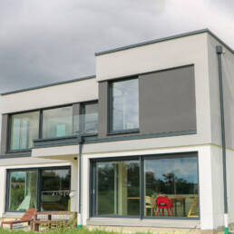 Der Traum vom Bauhaus - Rückansicht des Hauses